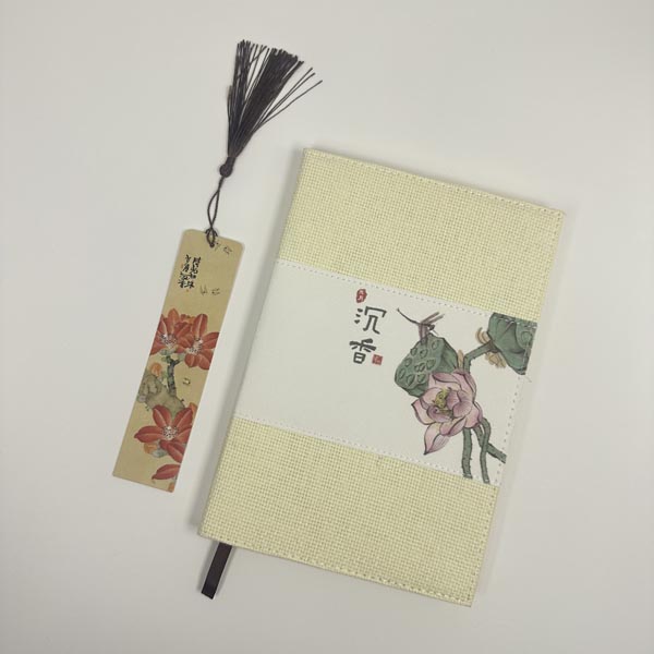 cloth cover notebook