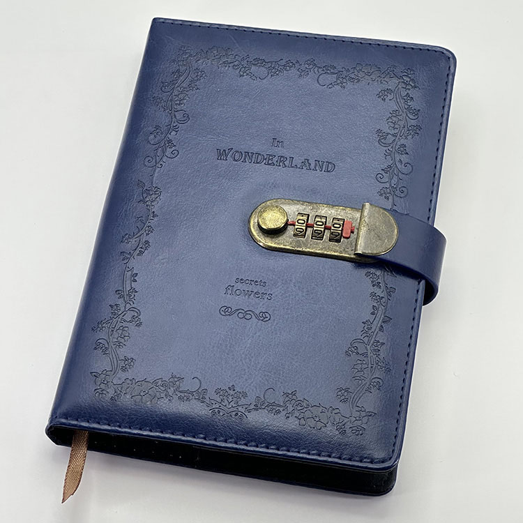 Combination  lock  notebook